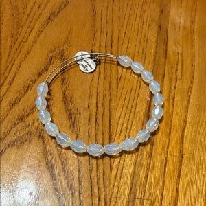 Alex and Ani cloudy White Beaded Bracelet
